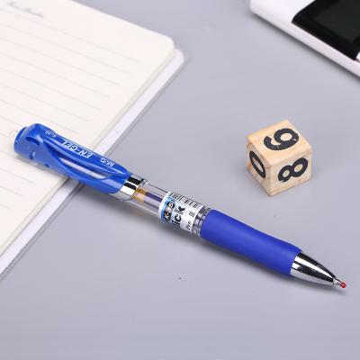 晨光(M&G)文具K35蓝色0.5mm经典按动子弹头中性笔签字笔水笔 12支/盒