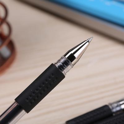 晨光(M&G)文具Q7黑色0.5mm经典拔盖子弹头中性笔 签字笔 水笔 12支/盒