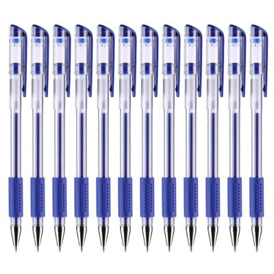 晨光(M&G)文具Q7蓝色0.5mm经典拔盖子弹头中性笔 签字笔 水笔 1支/盒
