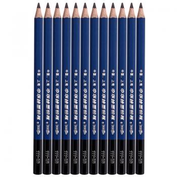 中华 111-8B 素描铅笔绘图铅笔 粗杆8B美术写生铅笔