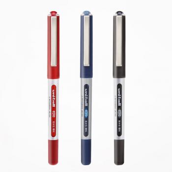 三菱(Uni) UB-150(红)耐水性走珠笔直液式水性笔0.5mm